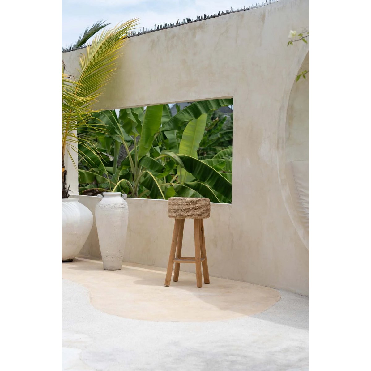 Baarijakkara - THE RAFFIA BAR STOOL